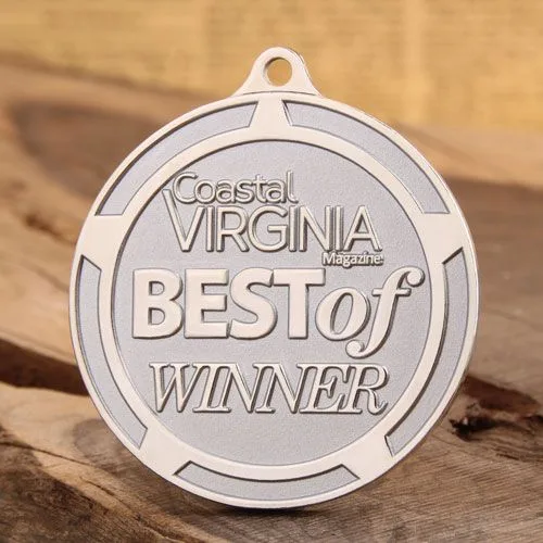 Medalla de condecoración personalizada Best of Winner
